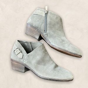 Vince Camuto, VC-Parveen greystone suede ankle boots